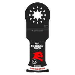 Diablo 1-1/4" Starlock Bi-Metal Oscillating Blades for Nail-Embedded Wood 3Pk
