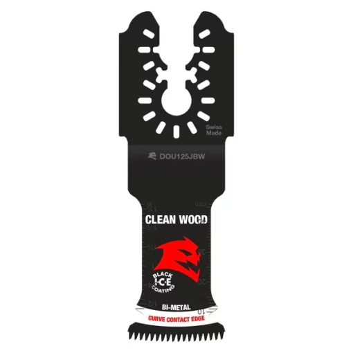 1-1/4" Universal Fit Bi-Metal Oscillating Blade for Clean Wood