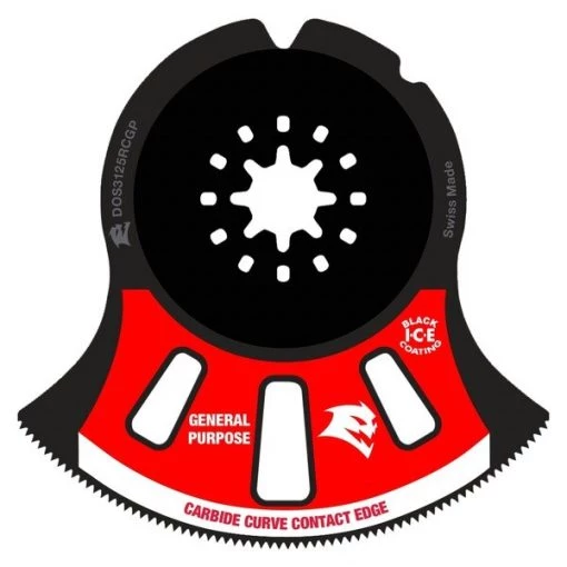 Diablo 3-1/8" Starlock Carbide Oscillating Blade for General Purpose Cuts 1 3-1/8" Starlock Carbide Oscillating Blade for General Purpose Cuts