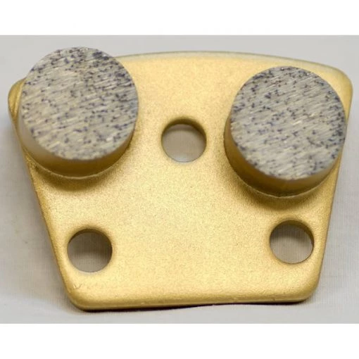 Diamond Abrasive, Double Button Metal, 80 Grit/Hard Floor