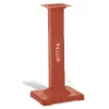 Baldor-Reliance Pedestal Ind., Cast Iron 6" - 10" Red