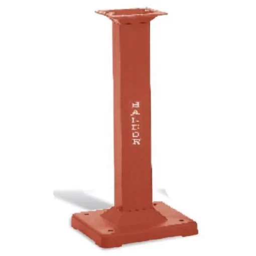 Pedestal Ind., Cast Iron 6" – 10" Red
