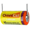 Omnicel ER34615 3.6 Volt 19 Ah D High Energy Lithium Battery w/ Tabs
