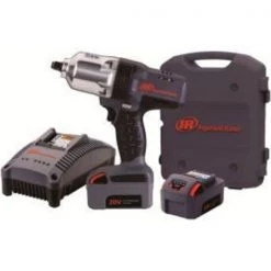 Ingersoll Rand W7150-K2 1/2" 20V Hi-Torque Cordless Impact Wrench Kit 2 Batteries 3.0Ah 
