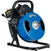 Global Equipment Drain Cleaner For 2-4" Pipe, 220 RPM, 75' Cable
