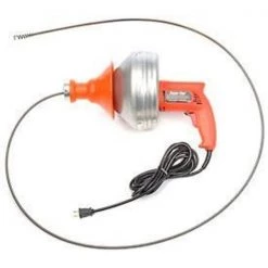 General Wire Spring Comp General Wire SV-F Super-Vee Drain/Sewer Cleaning Machine W/ 25' x 1/4" Cable