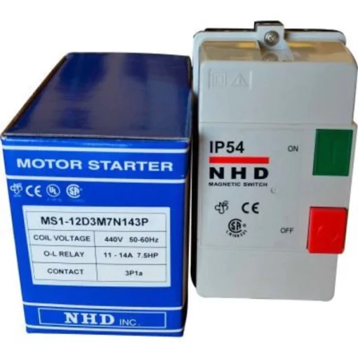 Air Foxx Kufo Seco Magnetic Starter Switch for 7.5HP Motors - 1 Kufo Seco Magnetic Starter Switch for 7.5HP Motors –