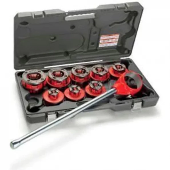 RIDGID® 36345 Exposed Ratchet Threader Set, 1/2"-1" Capacity NPT