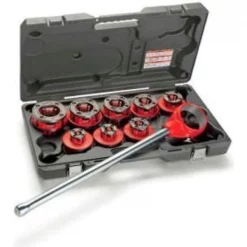 Ridge Tool Company RIDGID® Model No. 00-R Exposed Ratchet Threader Set, NPT, 1/8"-1" Capacity