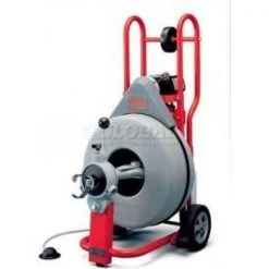 Ridge Tool Company RIDGID® K-750 Drum Machine W/Pigtail, Autofeed & Gloves, 3/4", 115V, 60HZ, 1/2HP, 200RPM