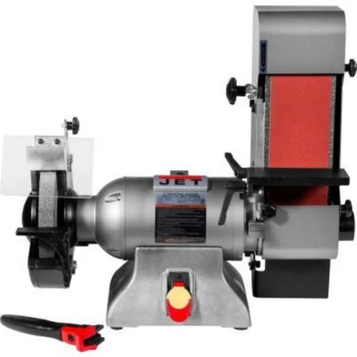 Jet Equipment JET® IBGB-436 Combination 8" Industrial Grinder with 4"x 36" Belt Sander 1 JET® IBGB-436 Combination 8" Industrial Grinder with 4"x 36" Belt Sander