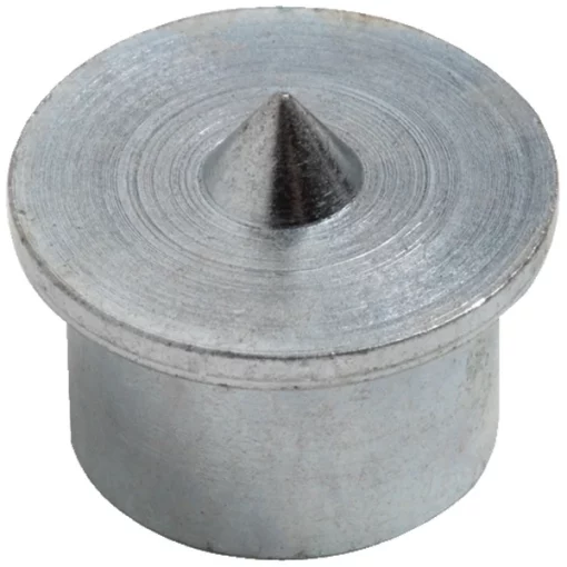 3/8" Tenon Center Steel, Zinc Plated, Pk10