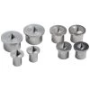 Clesco Tenon Center Assortment 1/4", 5/16", 3/8", 1/2", Pk2