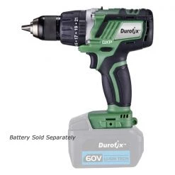 DXP 60V BLDC 2-speed Jumbo Hammer Drill 1,062 In-lbs Tool Only