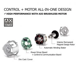 DXP 60V BLDC 2-speed Jumbo Hammer Drill, 1,062 In-lbs, Kit