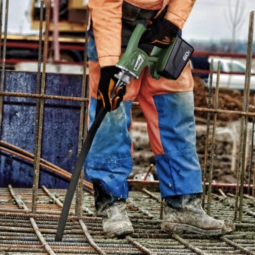 DXP 60V Cordless BLDC Concrete Vibrator, 2-Battery -NO Shaft