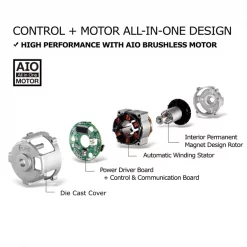 DXP 60V 1/2" BLDC Jumbo Impact Wrench 3-Stage, Tool Only