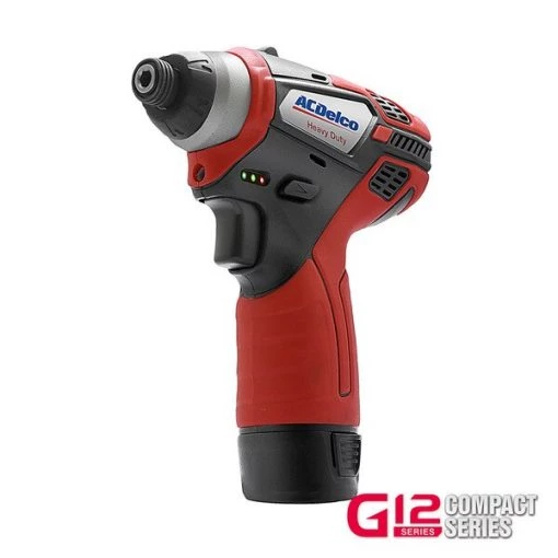 G12 12V 1/4'' Cordless Impact Driver, 2-Batery, ARI12105