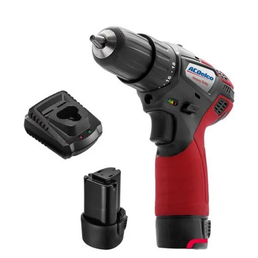G12 12V Cordless 3/8" Chuck 2-Speed Drill Driver, 2-Battery Kit