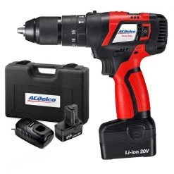 Acdelco Tools A20 series ARK20129 20V Li-ion BRUSHLESS 2-Speed Hammer Drill