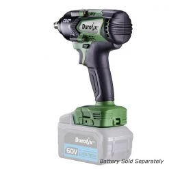 DXP 60V 1/2" BLDC Impact Wrench, 3-Stage, 517 ft-lbs, Tool Only