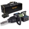 Durofix 60V Cordless 1" Brushless Extended Anvil Jumbo Impact Wrench Kit with 2 Batteries