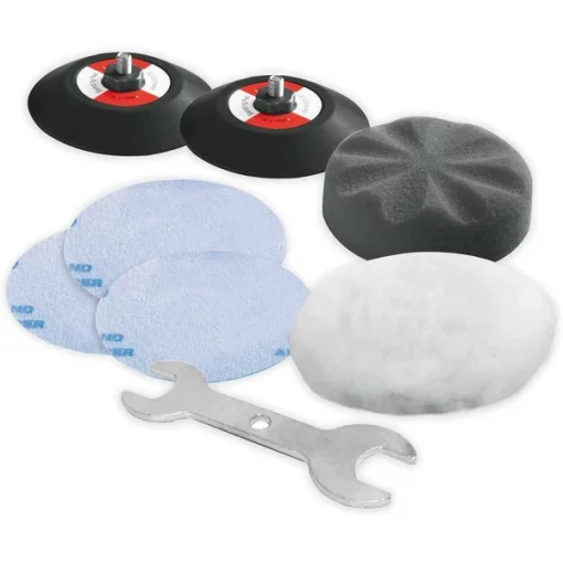 G12 12V Cordless 3" 2-Speed Polisher, 2-Battery w/Accessories