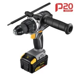 P20 BRUSHLESS Jumbo Hammer Drill, 900 in-lbs, 5Ah x2, RK20118