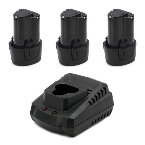 G12 Series 12V Li-Ion 3-pk w/Charger