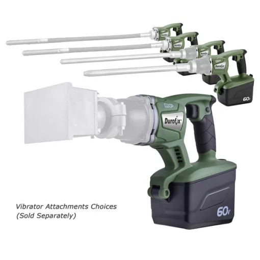 DXP 60V Cordless BLDC Concrete Vibrator, 2-Battery -NO Shaft