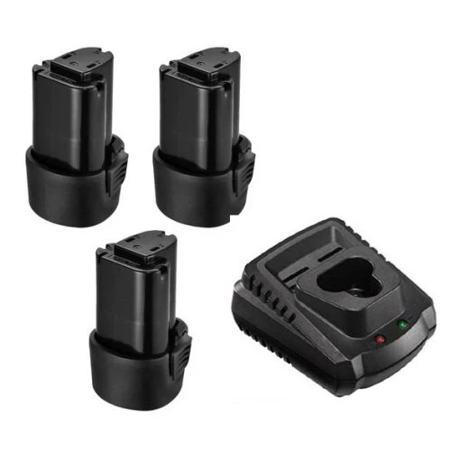 G12 Series 12V Li-Ion 3-pk w/Charger