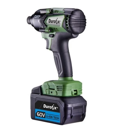 DXP 60V BLDC 1/4" Impact Driver 3-Stage 200 ft-lbs, Kit