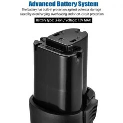 G12 Series 12V Li-Ion 4-pk w/Charger