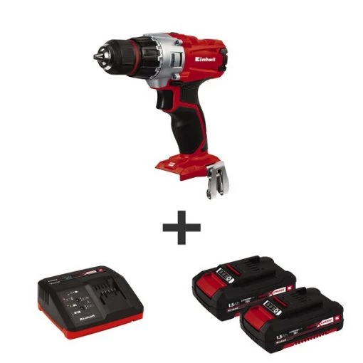 18-Volt Cordless Drill Kit|2 x 1.5-Ah Batteries & Fast Charger