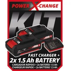 18-Volt Cordless Drill Kit|2 x 1.5-Ah Batteries & Fast Charger
