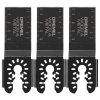 Dremel 1-1/4 in. L X 1-5/8 in. W Bi-Metal Flush Cut Blade Oscillating Blade Set Wood , 3PK
