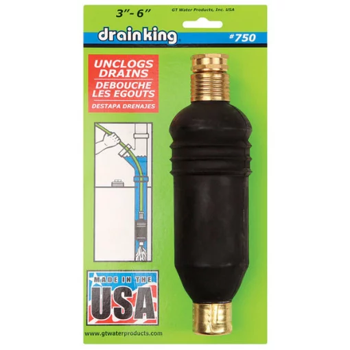 Drain King DRAIN UNCLOGGER 3"" - 6"" 1 DRAIN UNCLOGGER 3"" – 6""