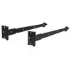 National Hardware SPEAR T-HING 14"" BLK 2PK