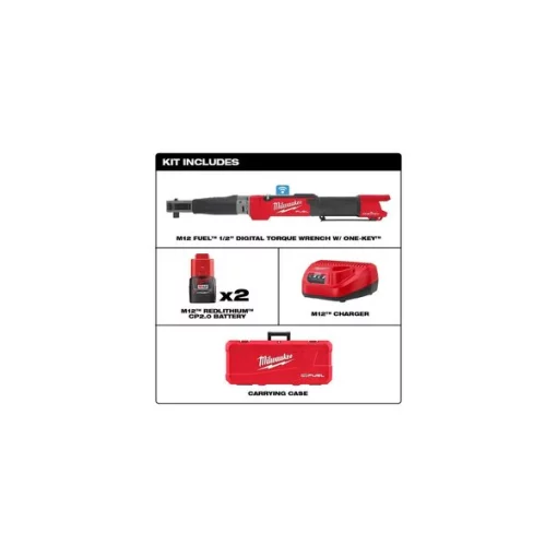 M12 FUEL 1/2" Torque Wrench w/ONE-KEY