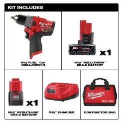 M12 FUEL 1/2" Drill Driver Kit