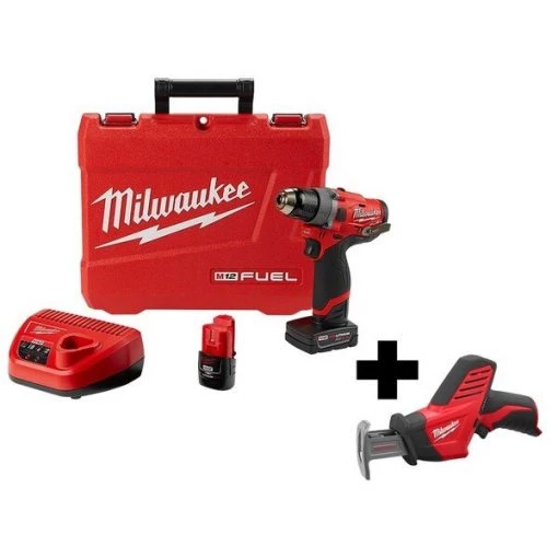 Cordless Drill, 1/2" w/HACKZALL