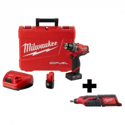 Milwaukee Cordless Drill, 1/2" w/Rotary Bare Tool