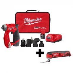 Cordless Drill/Driver Kit, w/Multi-Tool
