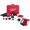 Milwaukee M12™ AIRSNAKE™ Drain Clean Air Gun Kit w M12™ ROVER™ Mntng Flood Light