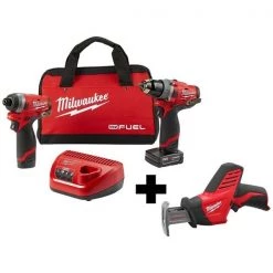 Cordless Combo Kit, 12V w/Hackzall