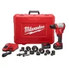 Milwaukee M18 FORCE LOGIC 10 Ton Knockout Tool 1/2" to 2" Kit