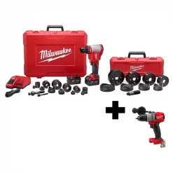 Milwaukee Cordless KO Kit, Hammer Drill