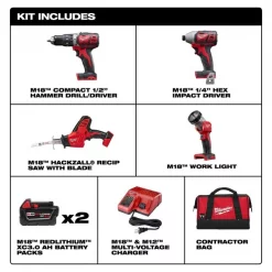 Cordless Combo Kit, Orbital, Blower