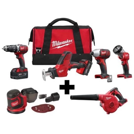 Cordless Combo Kit, Orbital, Blower