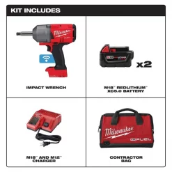 M18 FUEL 1/2"Ext Anvil Impact Wrench Kit
